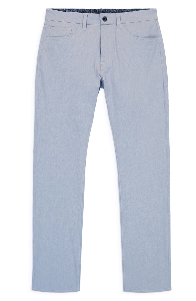 Robert Graham Grady Straight Leg Pants, Alternate, color, Light Grey