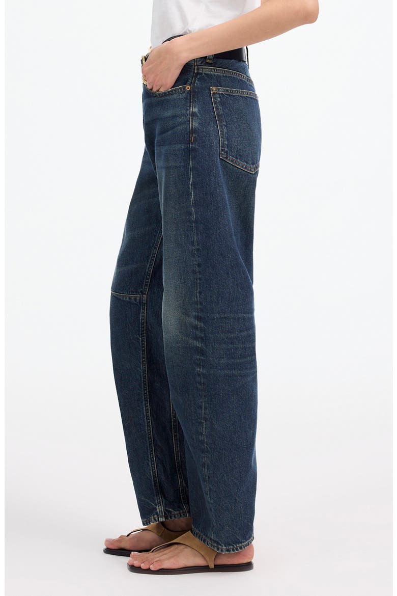 The Darted Barrel Leg Jeans, Alternate, color, DANVER WASH