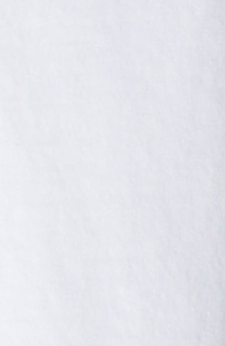 Simone Rocha Ribbon Bow Tail Trompe l'Oeil Graphic T-Shirt, Alternate, color, White/ Black