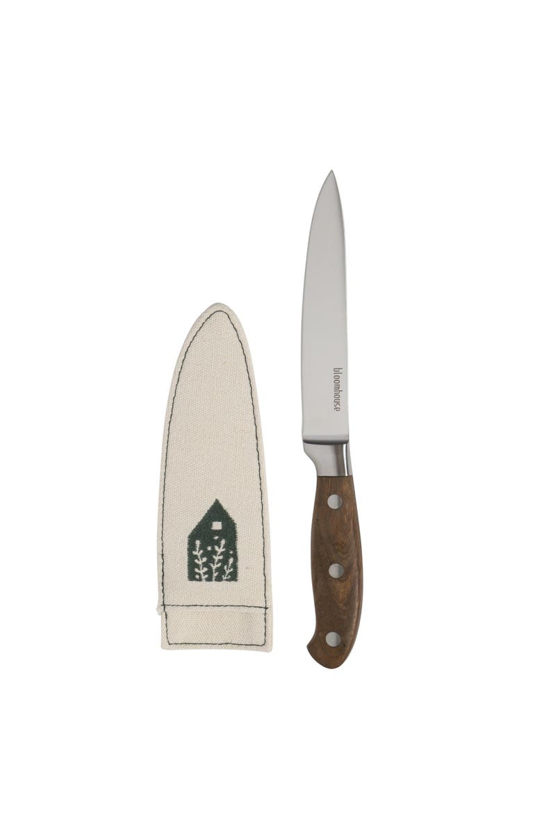 German Steel Utility/Boning Knife, Main, color, Natural Wood