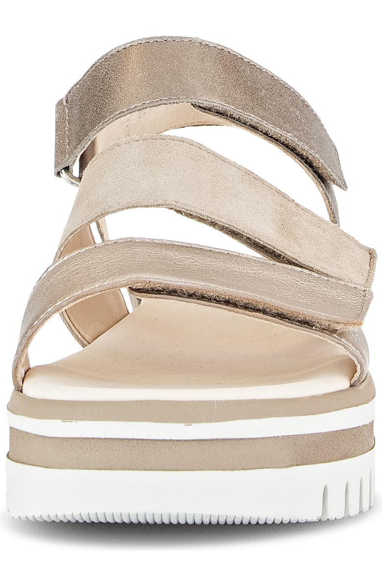 Gabor Strappy Wedge Sandal, Alternate, color,