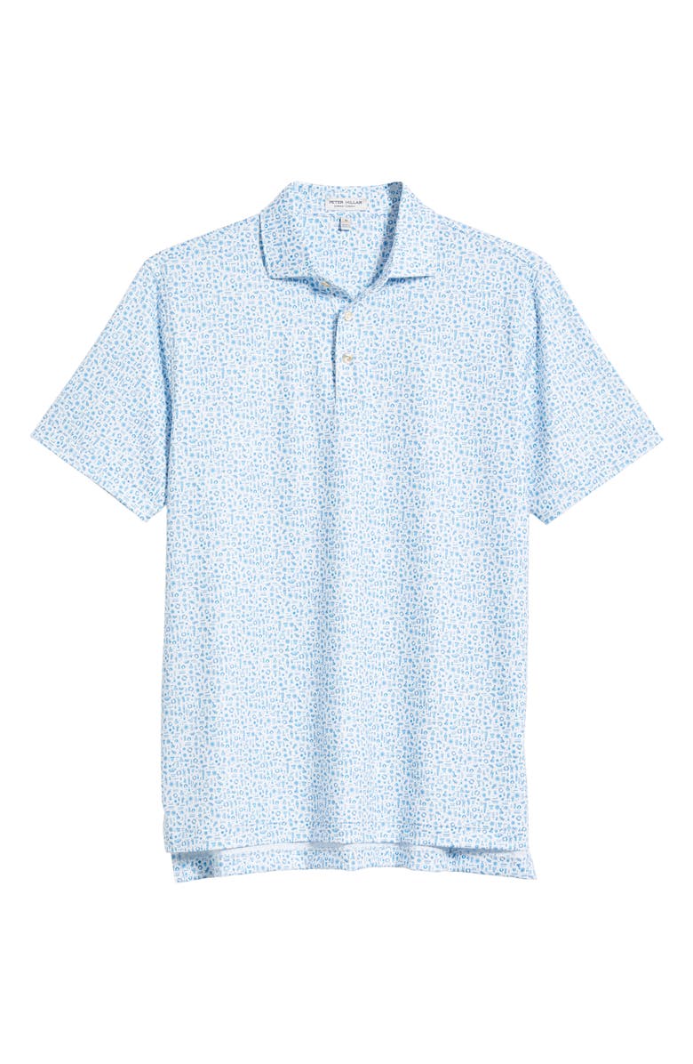 Peter Millar Toga Party Performance Polo, Alternate, color, White