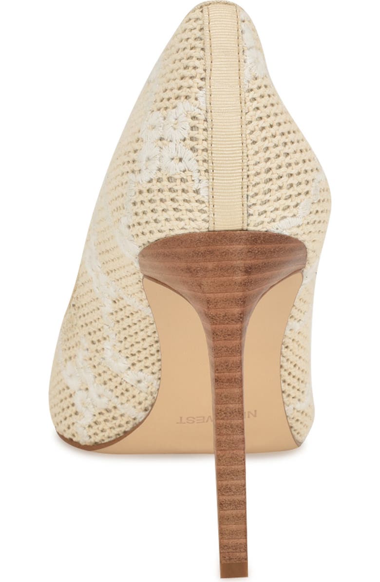 Nine West Tatiana Pointed Toe Pump, Alternate, color, Light Natural