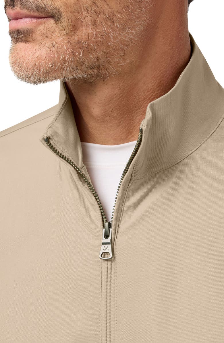 Mizzen+Main Eastwood Stretch Twill Jacket, Alternate, color, Light Khaki