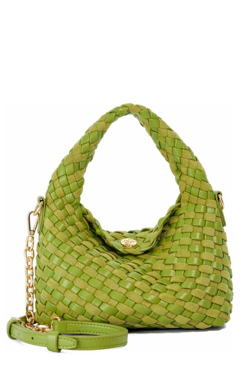 Dinkydeliberate Woven Top Handle Bag