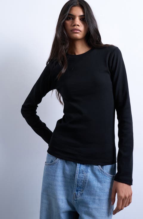 Everyday Long Sleeve Cotton T-Shirt