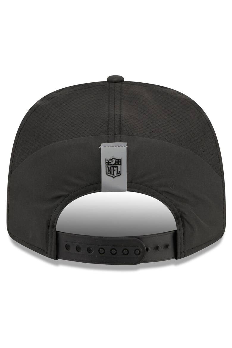 Men's New Era  Black Philadelphia Eagles 2026 NFL Training Camp 9SEVENTY Adjustable Hat, Alternate, color, Black