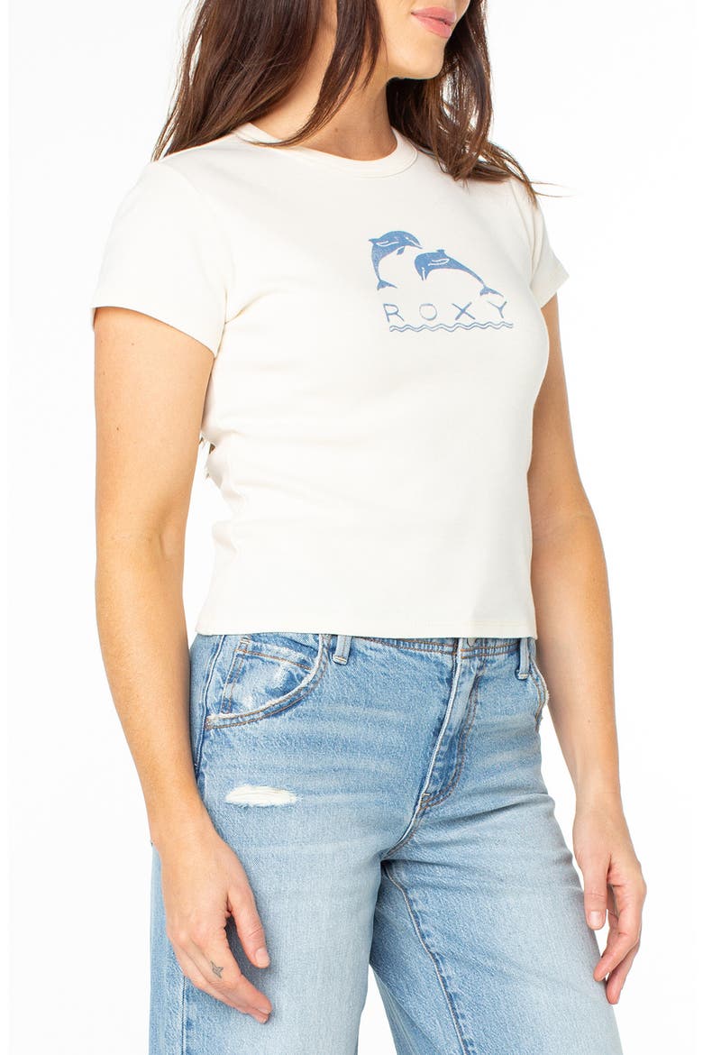 Sunset Dreams '90s Baby T-Shirt, Alternate, color, EGRET SUNSET DREAMS