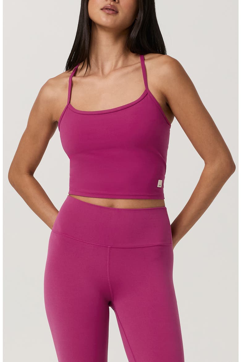 AllTheFeels™ Crop Performance Camisole, Main, color, DRAGON FRUIT