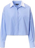 rag & bone Marin Stripe Cotton Button-Up Shirt