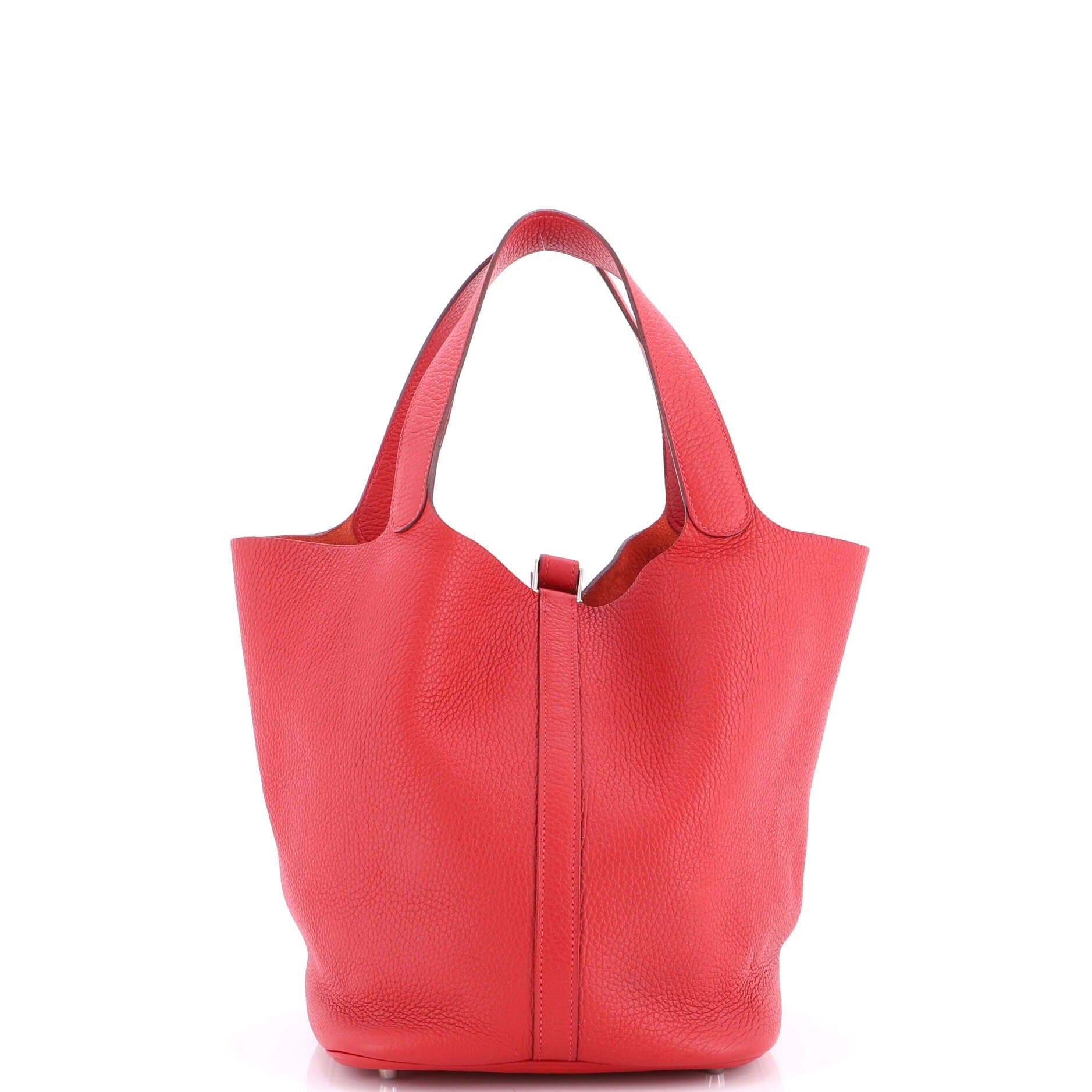 Picotin Lock Bag Clemence GM, Alternate, color, Red