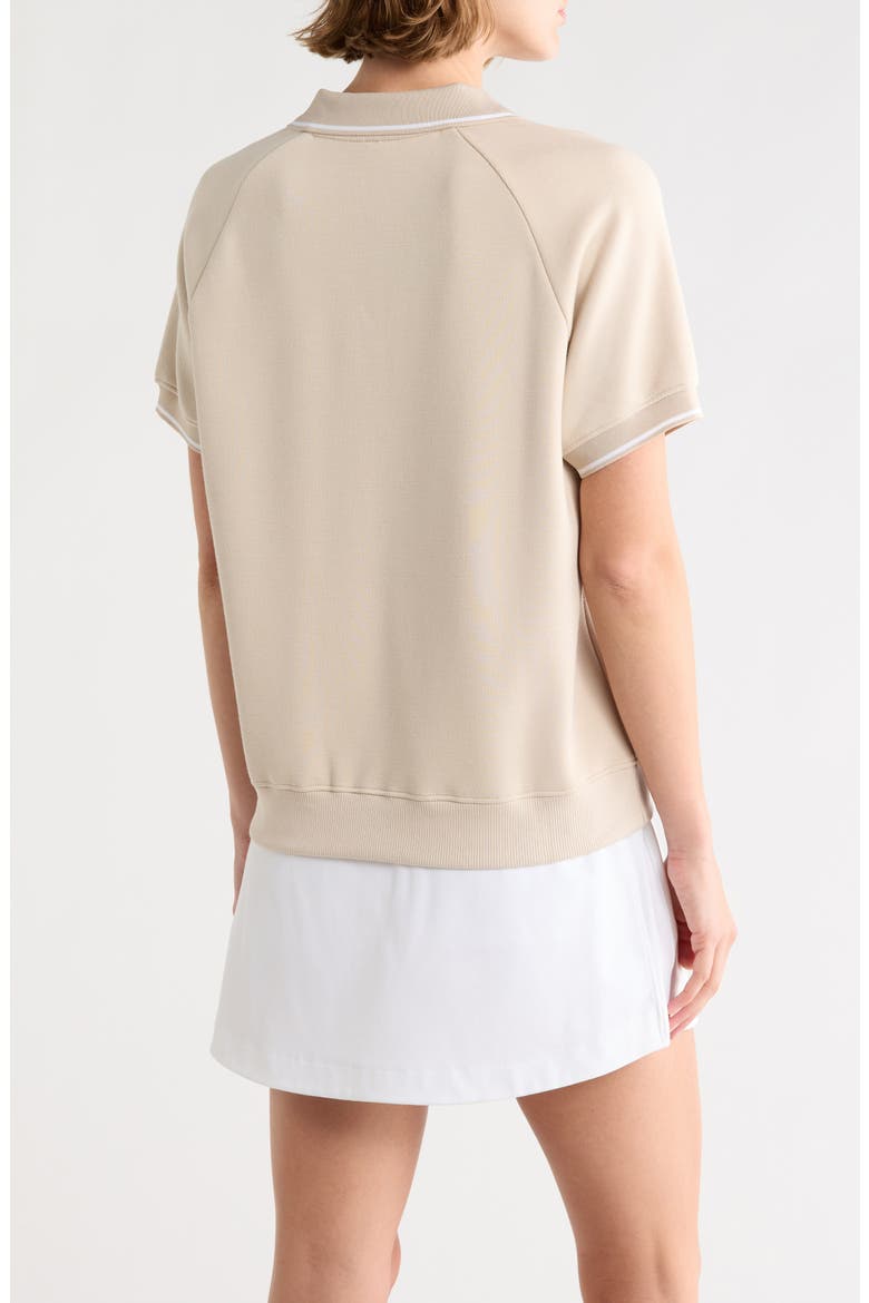 Luvie Pique Polo, Alternate, color, MIST SAND