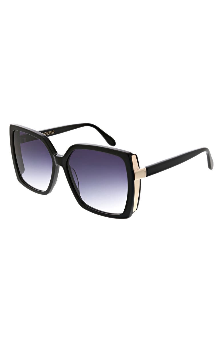 BCBG Glam 60mm Gradient Square Sunglasses, Main, color,