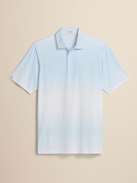Gradient Stripe Polo