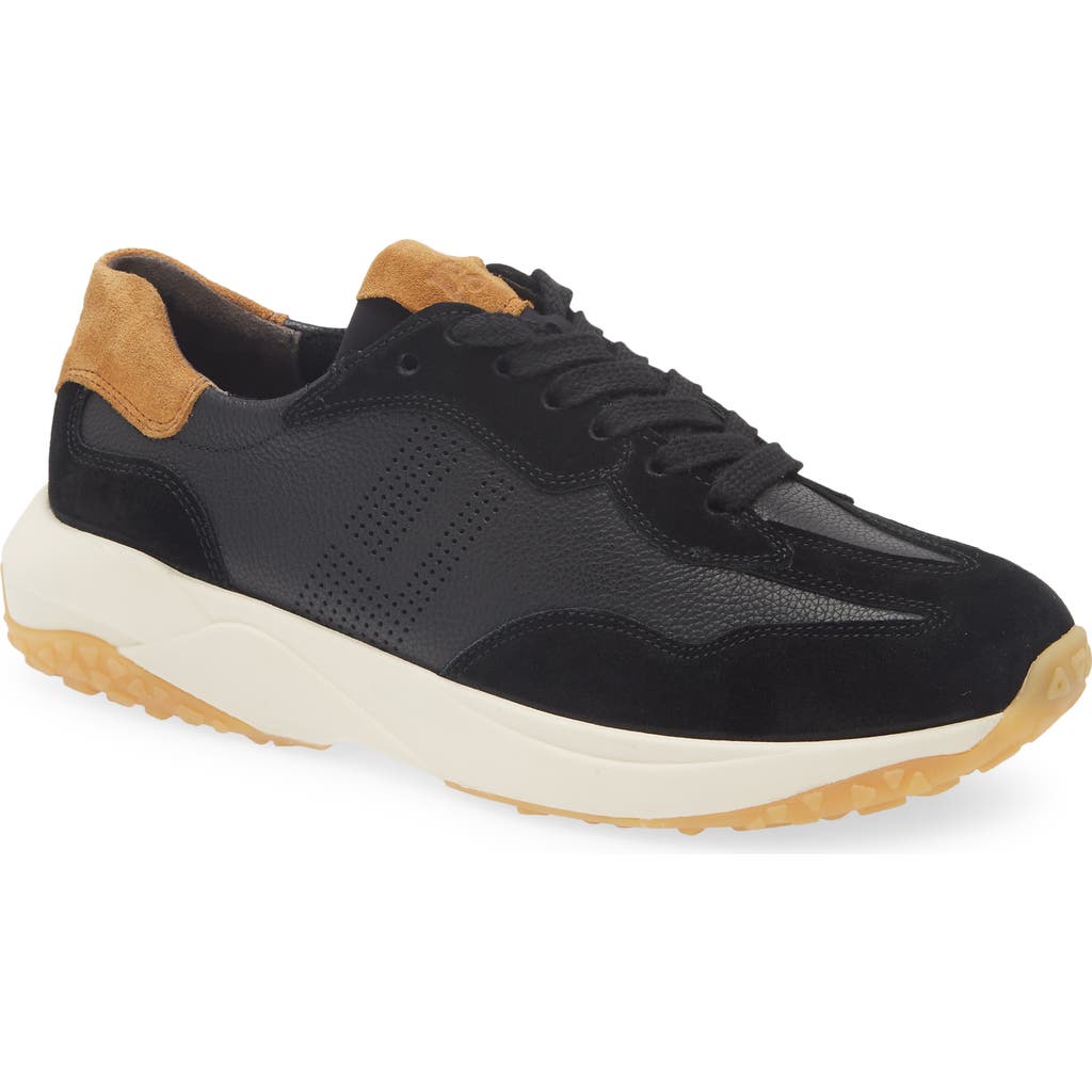 Paul Green Amber Sneaker In Black Combo