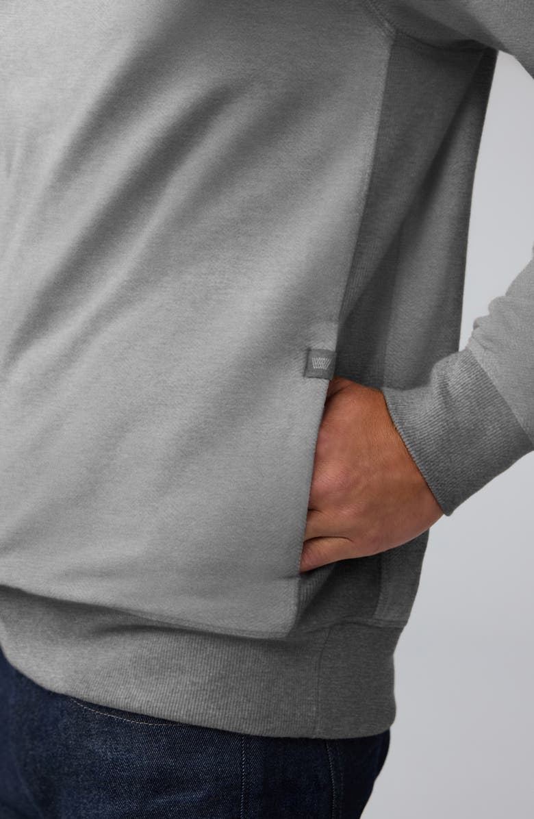 Mack Weldon Ace Cotton Blend French Terry Half Zip Pullover, Alternate, color,