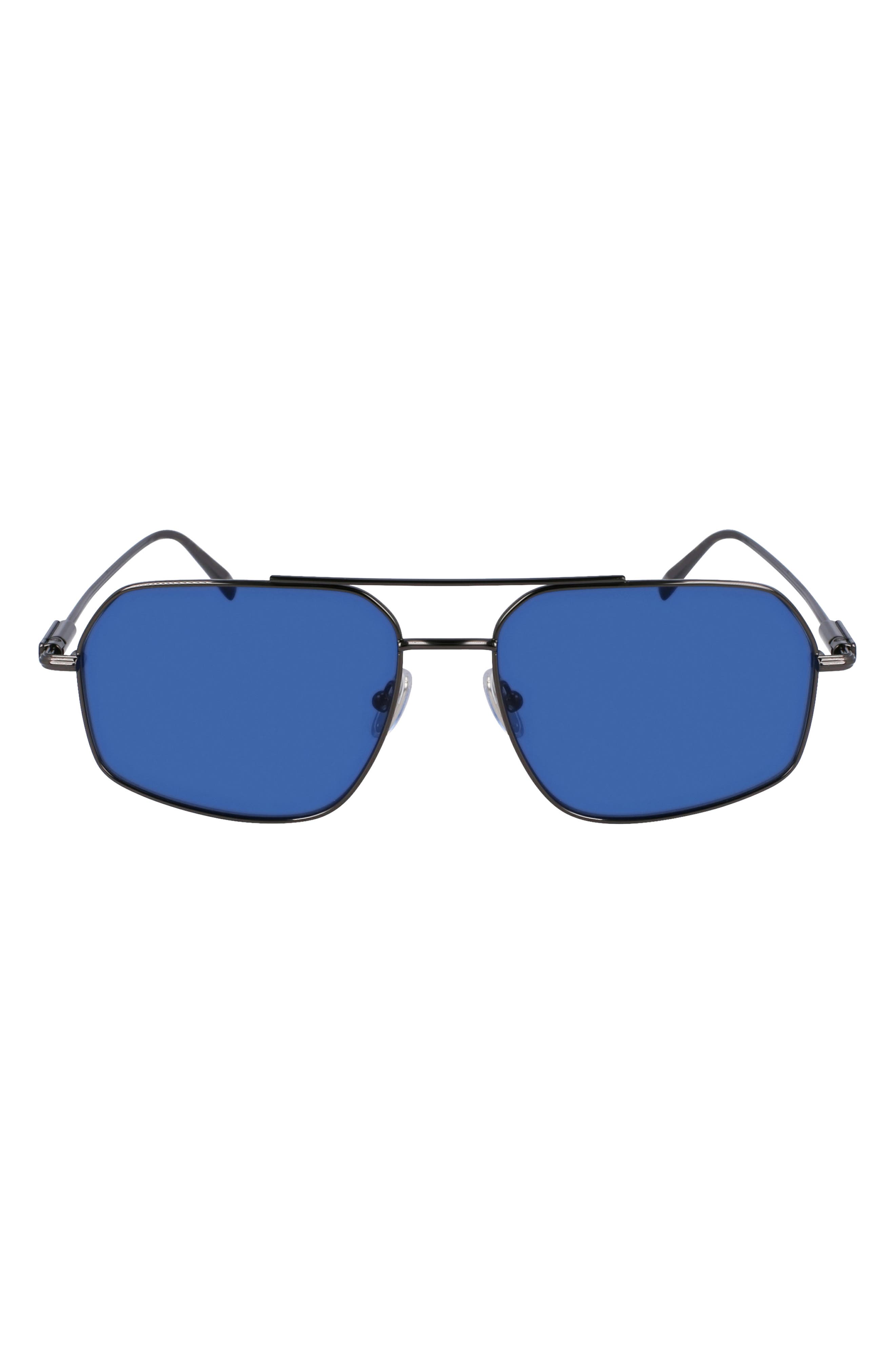 selected DARK GUNMETAL/ BLUE