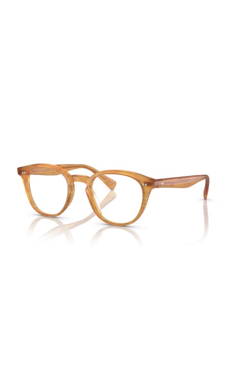 Oliver Peoples 48mm Phantos Optical Glasses In Gold