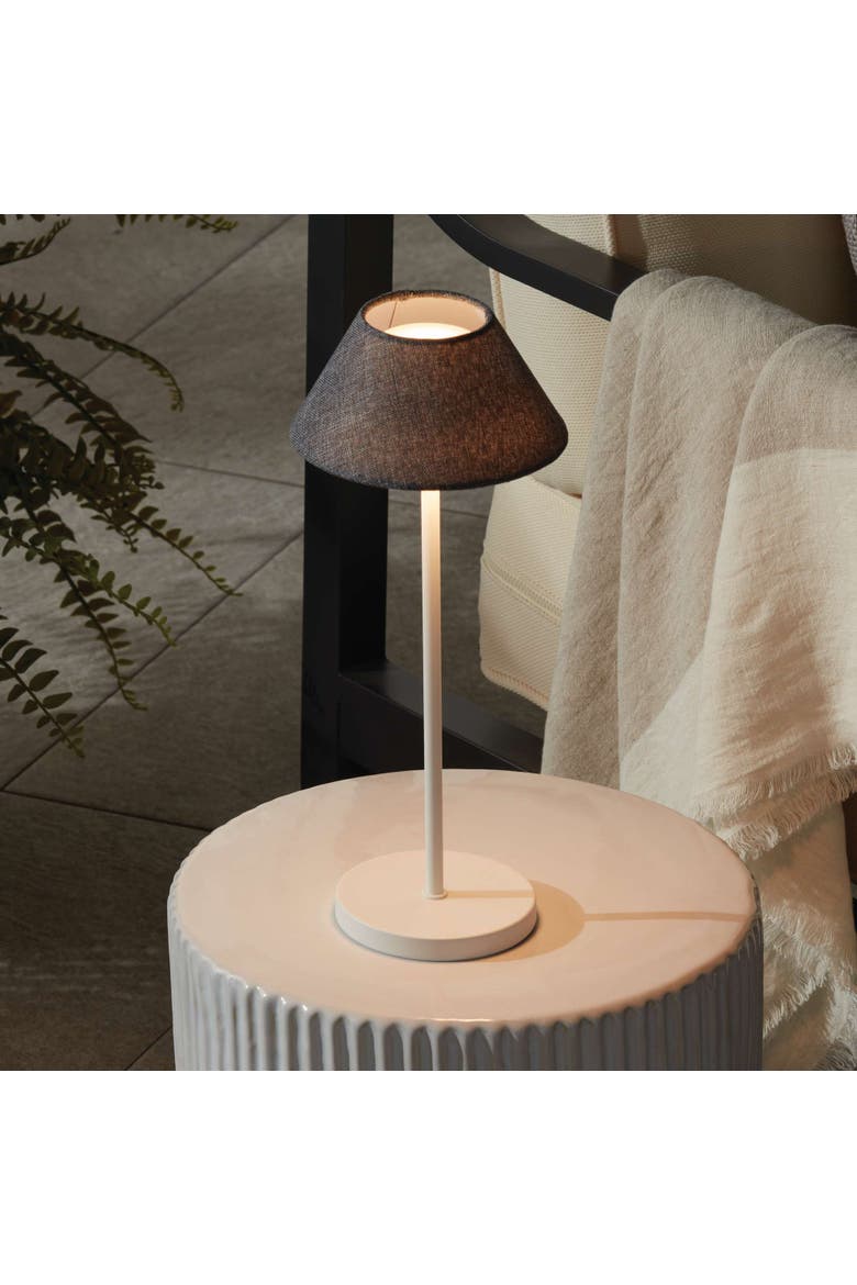 10" Alluna Cordless Lamp, Alternate, color, White/Black