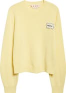Marni Mending Logo Cashmere Sweater