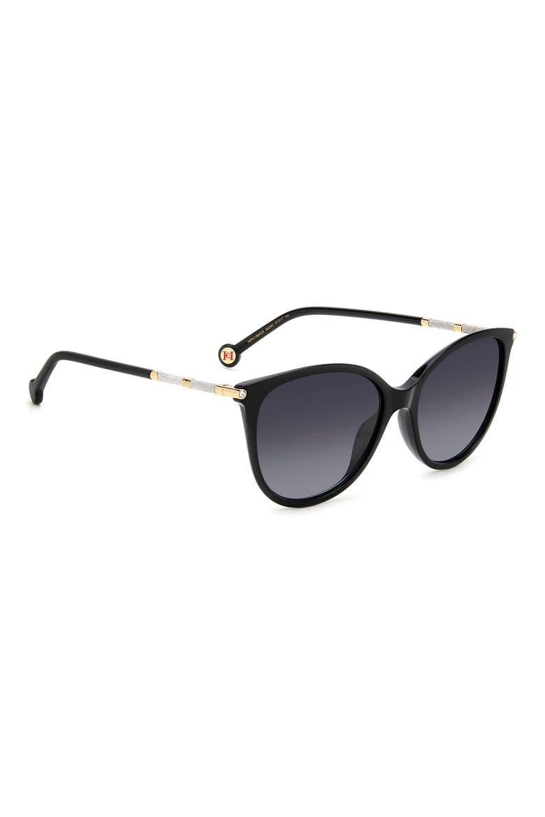 57mm Round Sunglasses, Alternate, color, 02M2-9O