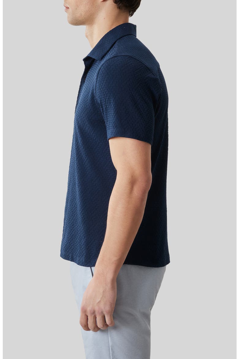 Levigne Pima Cotton Polo, Alternate, color, DARK CASPIAN
