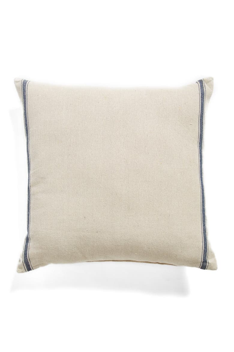 'In Our Home There Is Laughter' Pillow, Alternate, color, NATURAL