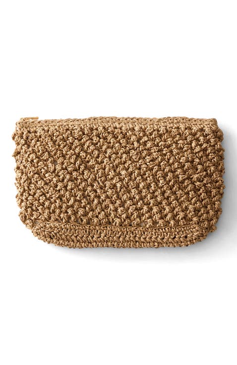 Straw Bobble Pouch