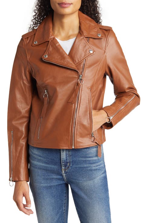 Leather Moto Jacket