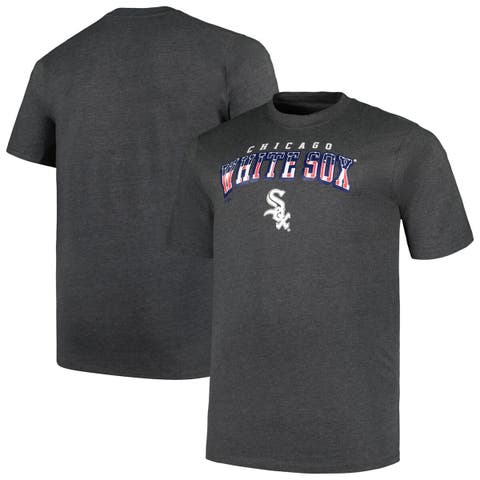Men's Profile Heather Charcoal Chicago White Sox Big & Tall American T-Shirt