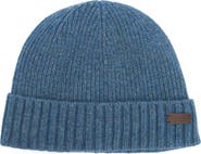 Barbour Carlton Fleece Lined Wool Blend Beanie