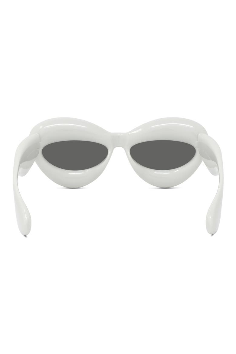 55mm Cat Eye Sunglasses, Alternate, color, GREY / SMOKE