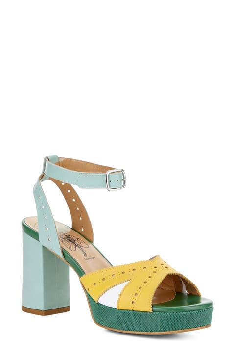 Eban Ankle Strap Platform Sandal (Women)