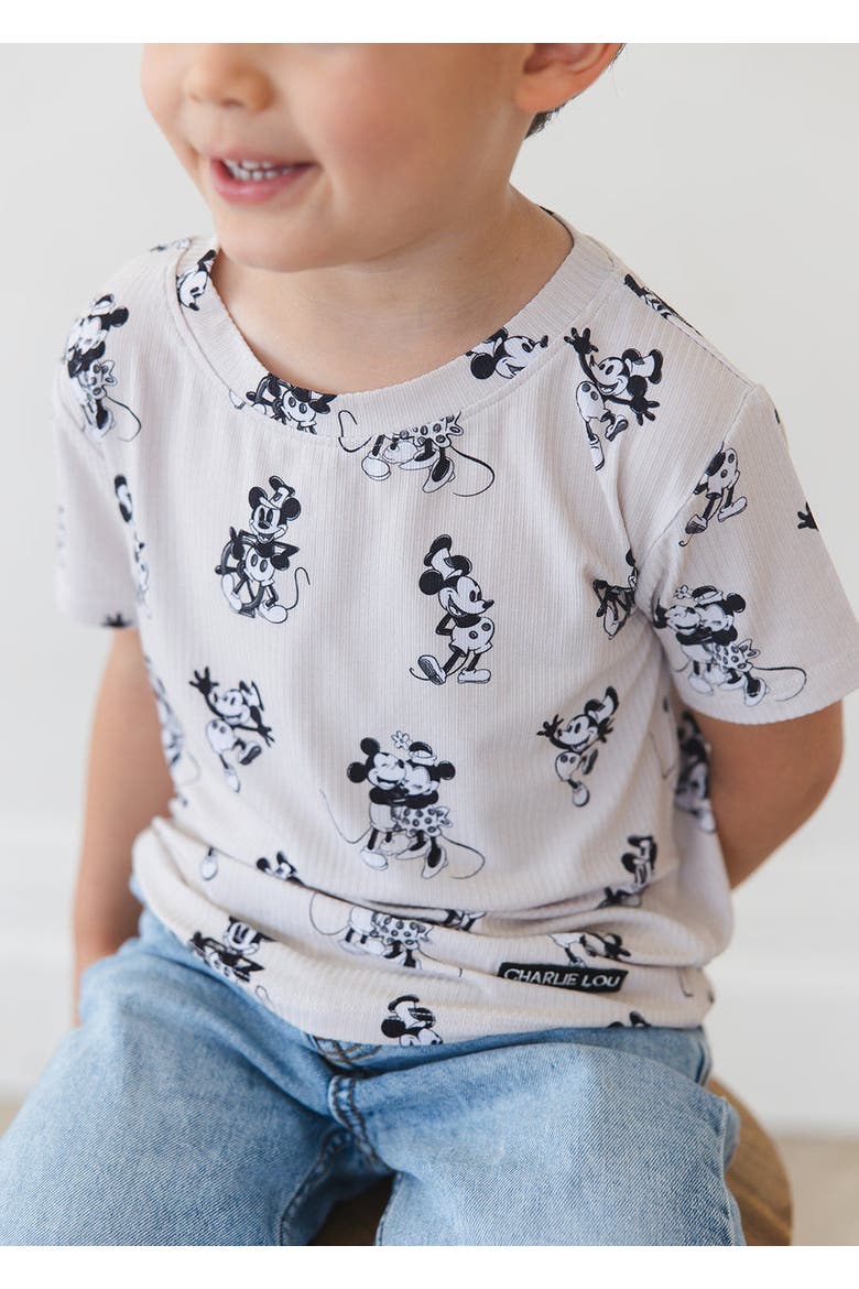 Steamboat Willie T-Shirt, Alternate, color, Beige