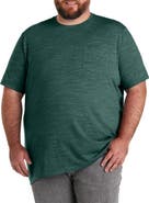 Harbor Bay by DXL Big & Tall Space Dye Pocket T-Shirt