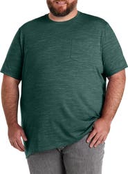 Harbor Bay by DXL Big & Tall Space Dye Pocket T-Shirt