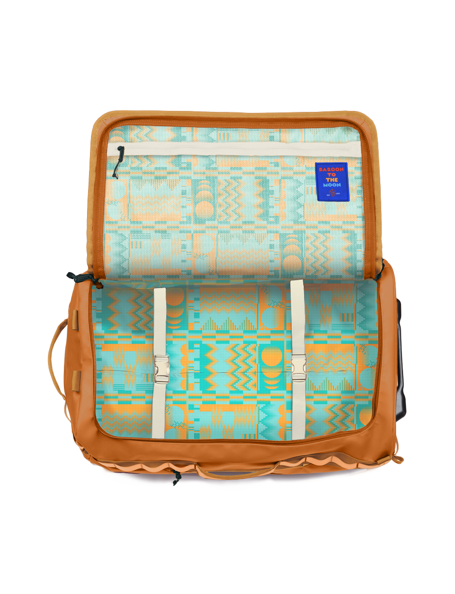 Baboon to the Moon Go-Bag Roller Big 55L, Alternate, color, Caramel