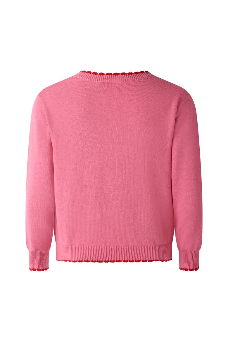 Strawberry Cardigan, Alternate, color, Pink