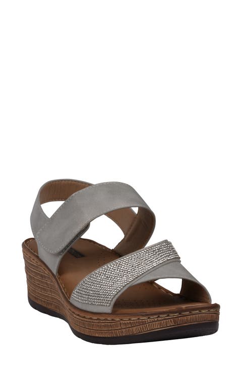 Luxe Comfort Wedge Sandal (Women)