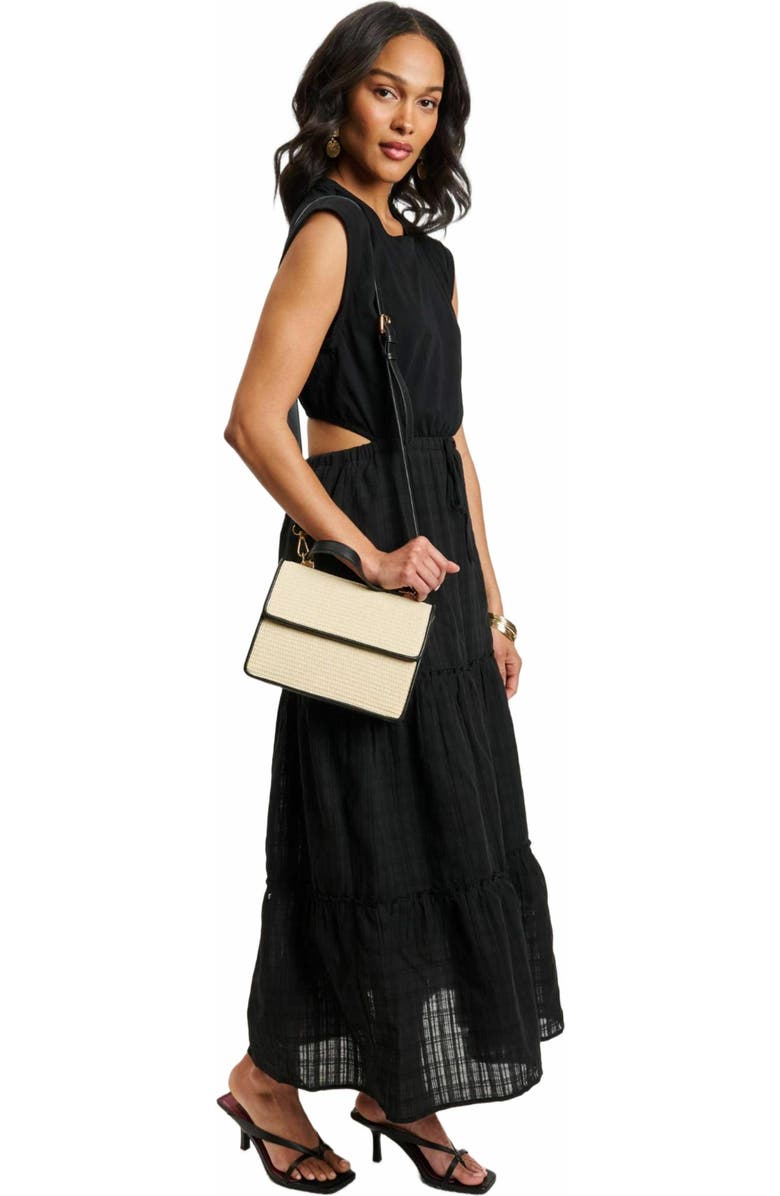 MODA LUXE Ruth Crossbody, Alternate, color, Ivory Black