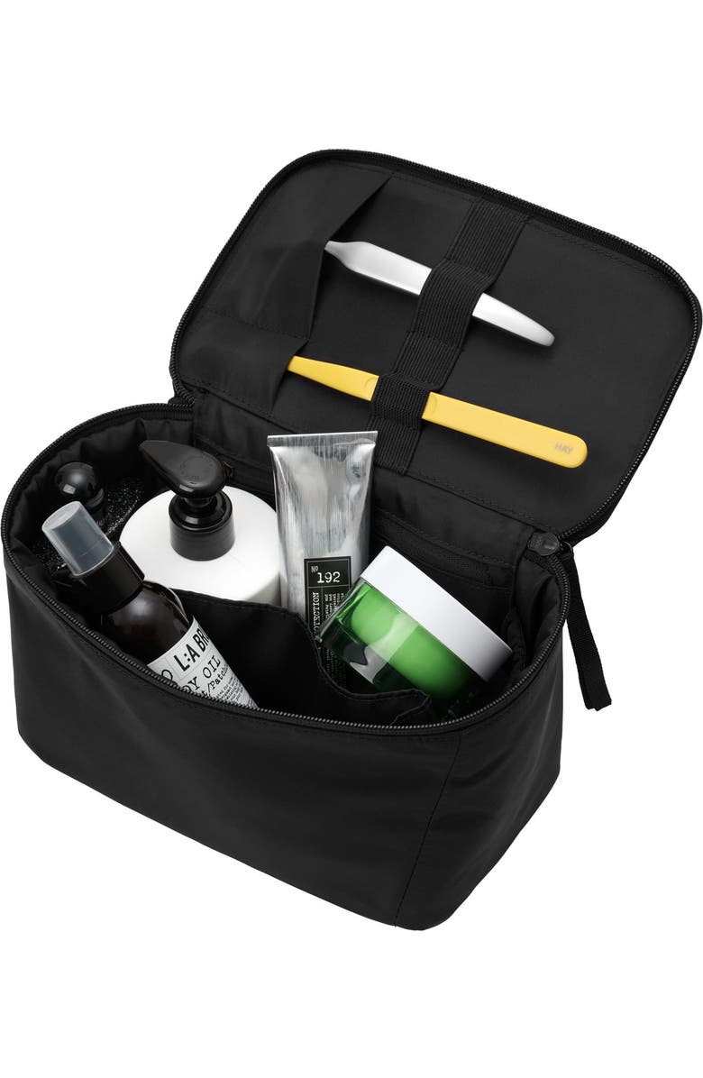 D_b_ Essential Wash Bag, Alternate, color, Black Out