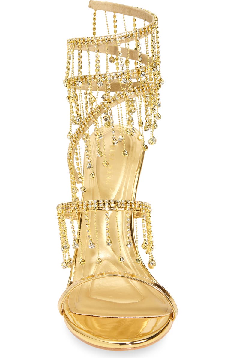 AZALEA WANG Elke Anke Wrap Sandal, Alternate, color,