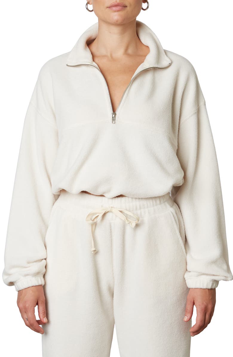 Nia Quarter Zip Fleece Pullover, Main, color, 