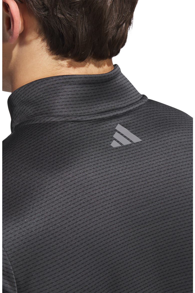 Performance Print Quarter Zip Pullover, Alternate, color, CARBON