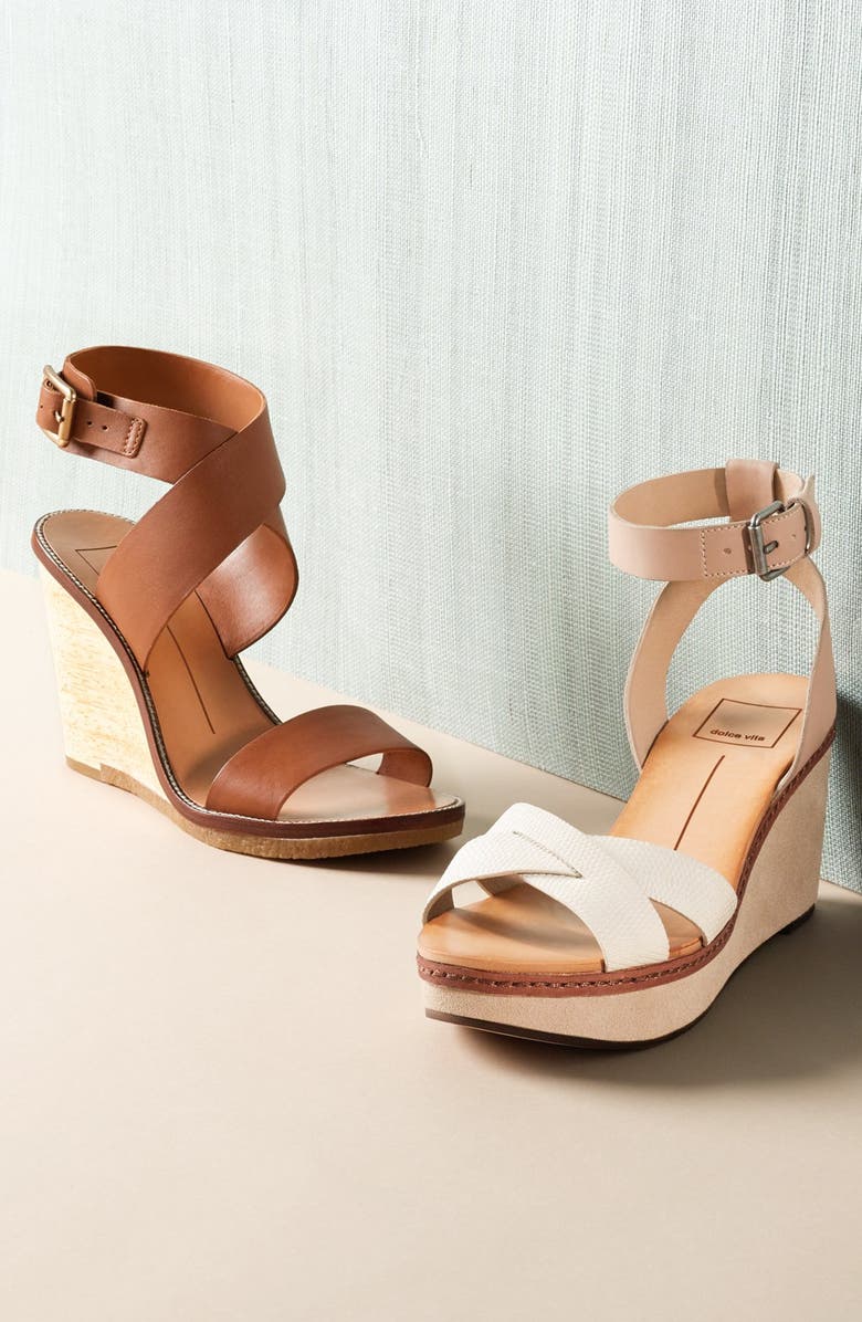 Dolce Vita 'Havana' Wedge Sandal, Alternate, color,