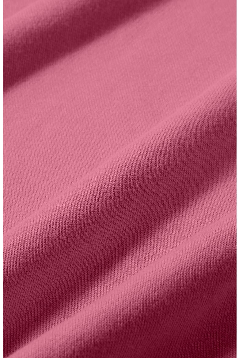 Dri-FIT Studio Fleece Sweatshirt, Alternate, color, PINK SMOKE/ WHITE