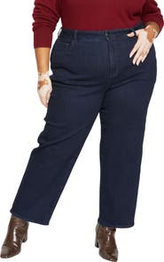 Universal Standard Donna Curve High Waist Straight Leg Jeans