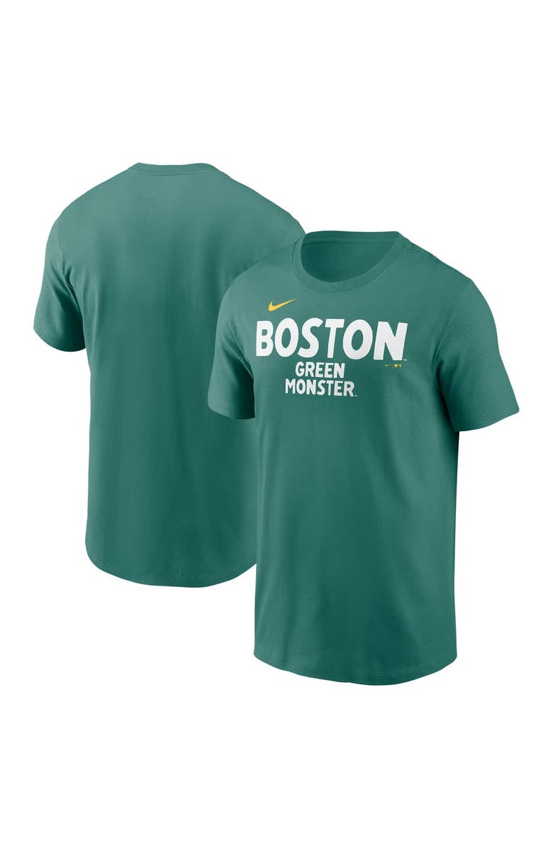 Nike Men's Nike  Green Boston Red Sox 2025 City Connect Wordmark T-Shirt, Main, color, 