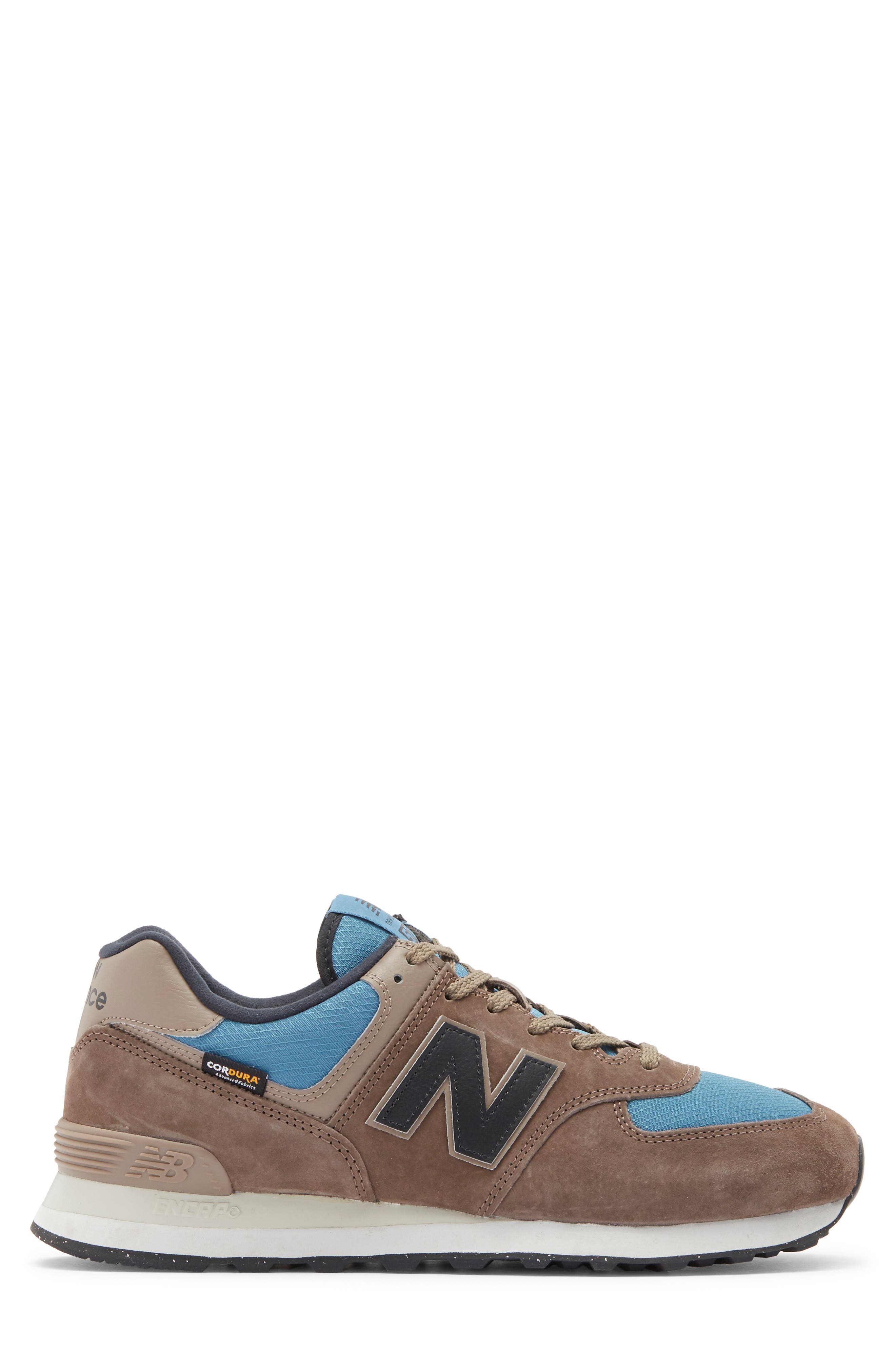 Gender Inclusive 574 Sneaker, Alternate, color, DARK MUSHROOM/ TERRARIUM