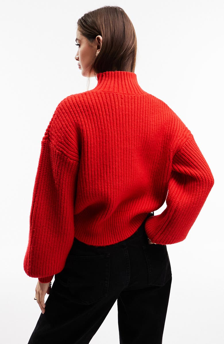 ASOS DESIGN Chunky Rib Turtleneck Sweater, Alternate, color,